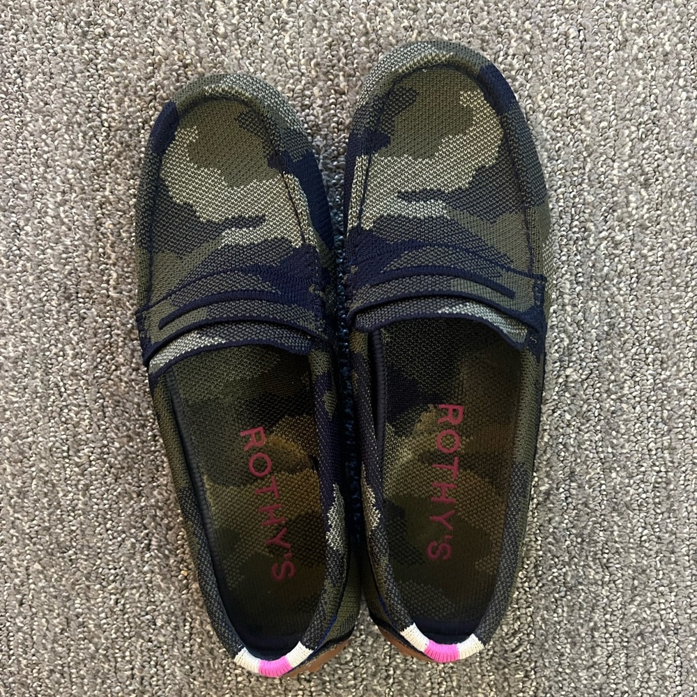 Rothy's Drivers Camo Print